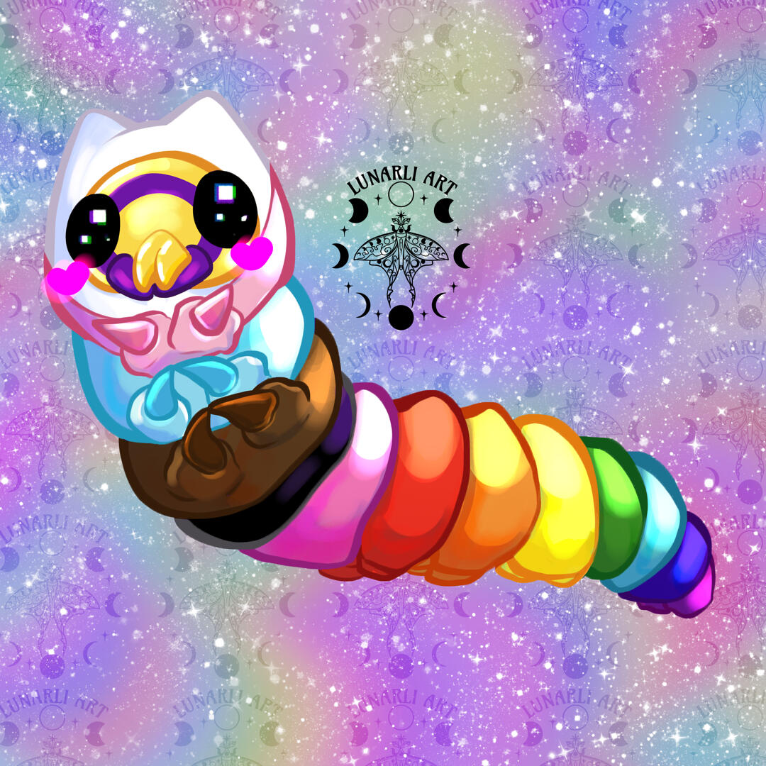 ✶ PRIDE CATERPILLAR (FRONT) ✶