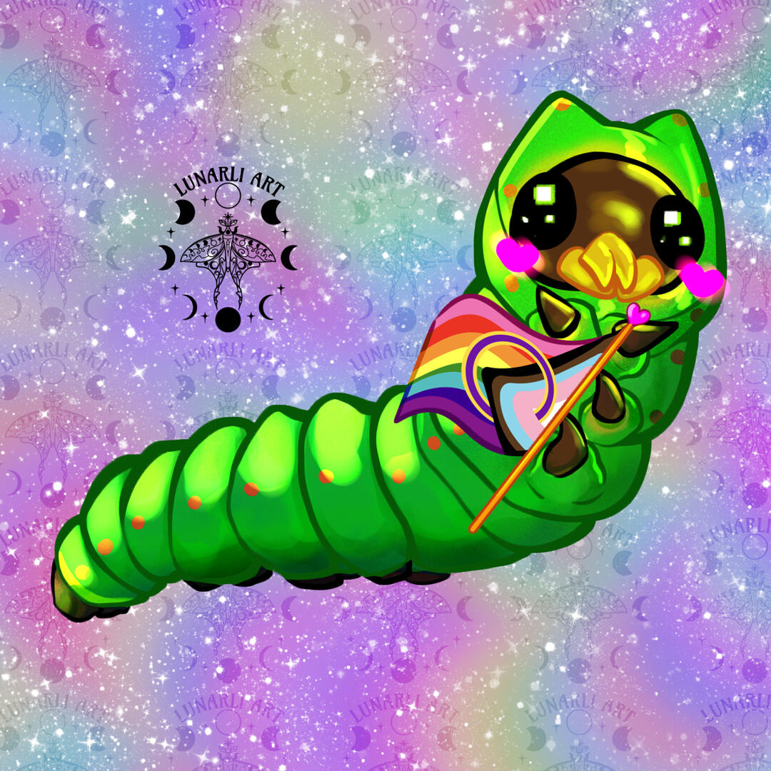✶ PRIDE CATERPILLAR (BACK) ✶