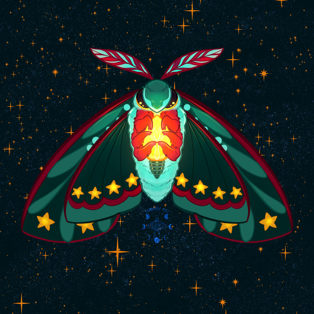 ✶ YULE MOTH (FRONT) ✶