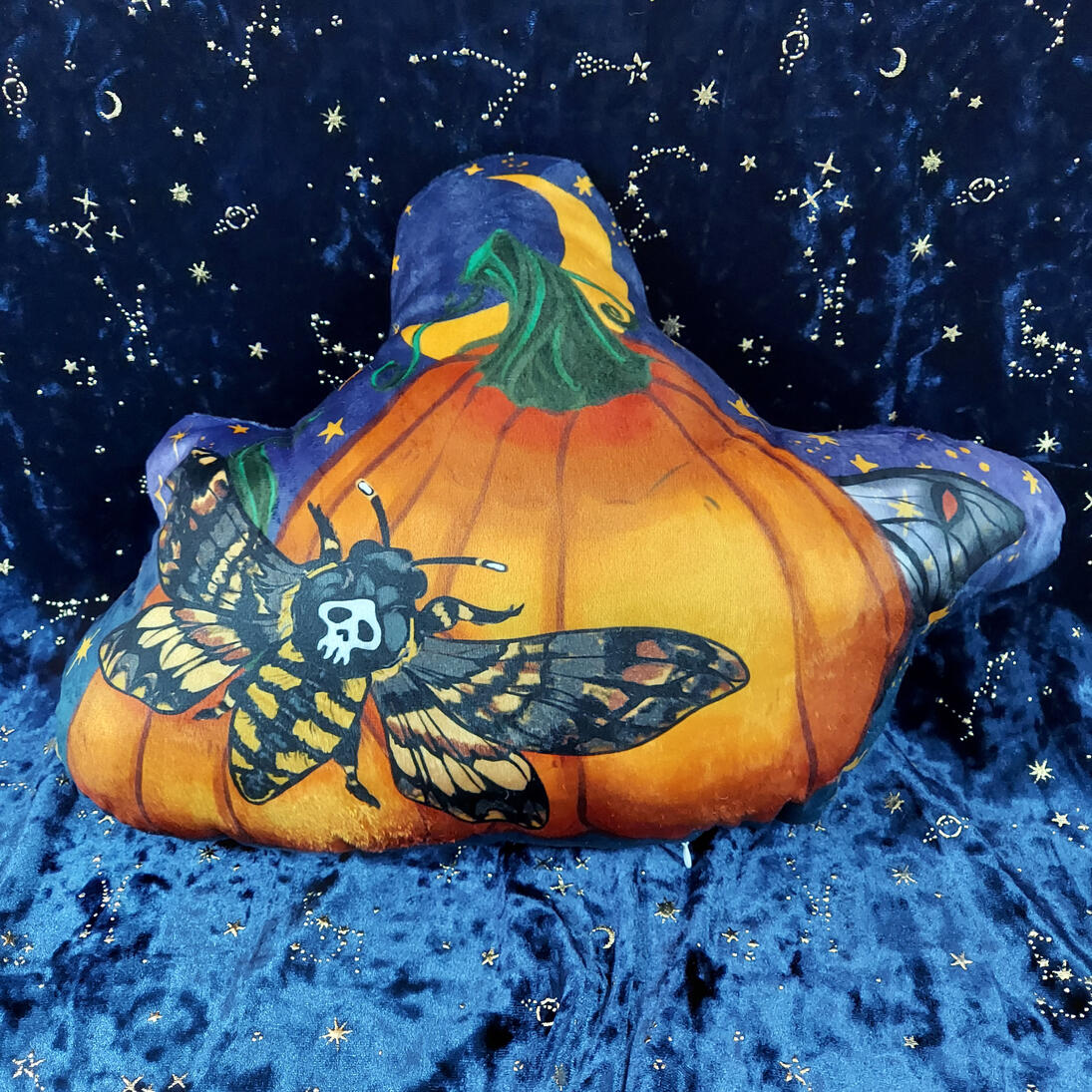 ✶ HALLOWEEN PUMPKIN MOTHS (DEAHT&#39;S HEAD) ✶