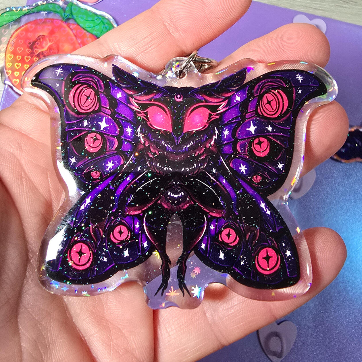 Mothman Charm Front
